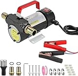Dieselpumpe 12V 45L/min Heizölpumpe, 175W elektrische Kraftstoffpumpe...