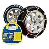 Goodyear Satz von 2 x 9mm Metall Auto Schneeketten Größe 90 mit automatischem...