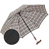 FARE Spazierstockschirm DUO Safebrella Gr. M - Praktische Schirm- und...