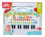 Simba 104010044 - ABC Tier Keyboard, mit verschiedenen Sounds, Tierlaute,...