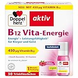 Doppelherz B12 Vita-Energie - Vegan und hochdosiert mit 450 µg Vitamin B12 pro...