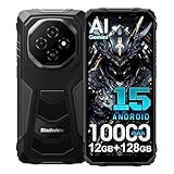 Blackview Fort 1 Android 15 Outdoor Handy ohne Vertrag 2025, 12GB+128GB/2TB...