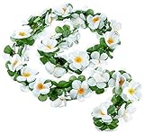 Basil Blumengirlande Flower Garland, weiß, One Size, 50182