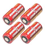 SureFire SF123A 3-Volt Lithium Battery-4-pack by SureFire