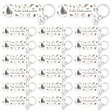 PIAKAZIQA Acryl Einkaufswagenchip Schlüsselanhänger, 20er Abziehbar...