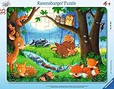 Ravensburger Kinderpuzzle - 05146 Wenn kleine Tiere schlafen gehen -...