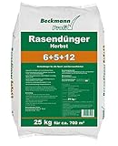 Beckmann Profi Rasendünger Herbst 6+5+12, 25 kg