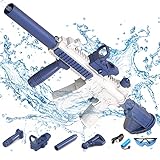 Elektrische Wasserpistole Sehr Stark Wassermaschinenpistole mit Wiederaufladbare...