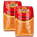 Suntat - Orientalische Rote Linsen aus der Türkei im 2er Set à 1 kg je Packung...
