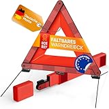 PURAHELP Warndreieck Kfz nach aktueller Norm 2025 ECE R27 (StVO konform) –...