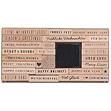 Rico Design Stempelset Merry Christmas, Mixed type FSC 100%, 26 Stempel
