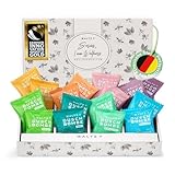 WALTZ 7 Original Duschbomben Wellness Set, 16 Stück, 8 Düfte, Dankeschön...