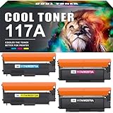 Cool Toner Kompatibel für HP 117A Toner Set als Ersatz für Color Laser MFP...