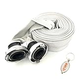 IBO Bauschlauch C 30m 2' C-Storz | 8 bar | Feuerwehrschlauch Industrie Schlauch...