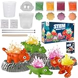 Giugio Kristalle Züchten Experimentierset, 4 Farben Dinosaurier Kristalle...