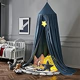 Surwin Betthimmel Madchen Jungen Babybett Doppelbett, Einfarbig Moskitonetz...