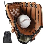 LeapBeast Baseball Handschuhe - Softball Handschuhe mit Einem Ball, Erwachsenen...