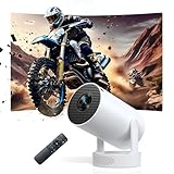 Smart Mini Beamer, Upgraded Hi-Fi Mini-Projektor mit 4K-1080P-Unterstützung,...