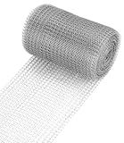 Maschendraht Drahtgitter Edelstahl, 12.7cm x 6m Edelstahlzaun, Edelstahlgewebe,...