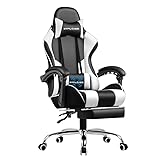 GTPLAYER Bürostuhl Gaming Stuhl Massage Gaming Sessel Ergonomischer Gamer Stuhl...