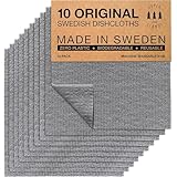 SUPERSCANDI Putzlappen im 10er Pack - 100% Biologisch Abbaubar & Kompostierbar |...