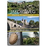 Pilger-Tagebuch Reisetagebuch Jakobsweg zum Ausfüllen | Geschenk Pilgerbuch...