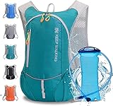 Trinkrucksack,Trinkrucksack Rucksack mit 2L Trinkblase Outdoor Laufen Radfahren...