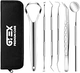 Zahnsteinentferner Zahnreinigung Set, 6er Zahnpflege Set, Dental Teeth Cleaning...