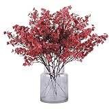 N&T NIETING Künstliche Blumen, 12 Stück Schleierkraut Künstlich Gypsophila...
