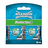 Wilkinson Sword Protector 3 Rasierklingen für Herren Rasierer, 8 Stück (1er...