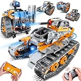 JOYTREKY Technik Roboter Kinder Bauspielzeug 5-in-1, App & Fernsteuerung RC...