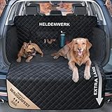 HELDENWERK Premium Kofferraumschutz Hund mit Seiten- & Ladekantenschutz –...