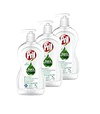 Pril Stark & Natürlich Geschirrspülmittel ohne Duftstoffe (3 x 420 ml),...