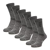 Merino.tech Merino Socken Herren und Damen 3 Paar Laufsocken Wandersocken...