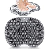Fußbürste Dusche Fußmassagegerät, Fußwäscher Bath Massage Pad mit...