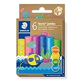 STAEDTLER Glitzer Plastilin Knete Noris jumbo, geschmeidig und formstabil, ideal...