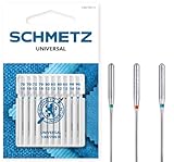 SCHMETZ | 10 Nähmaschinennadeln | Universal | 130/705 H | Nadeldicke...