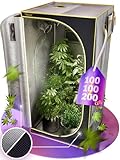 PURPLE LEGACY® 1680D Oxford Grow-Box 100x100x200 cm für Profis mit...