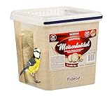 Fidelio Meisenknödel mit Netz, ganzjähriges Wildvogelfutter proteinreich /...