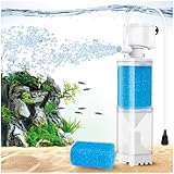 Vehipa Aquarium Filter, 4W Aquarienfilter für 20-80L Fischtank, 350L/H Aquarium...