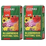 Kudras Blumenerde Universalerde 80L (2x40L Doppelpack)