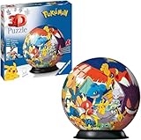 Ravensburger 3D Puzzle 11785 - Puzzle-Ball Pokémon - 72 Teile - Puzzle-Ball...