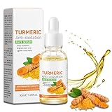 Kurkuma-Serum - Antioxidation Serum gegen dunkle Flecken - Kurkuma-Öl...