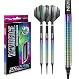 RED DRAGON Razor Edge Spectron 18 Gramm Softip Tungsten Darts mit Flights und...