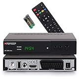 RED OPTICUM AX 300 Plus Sat Receiver I Digitaler Satelliten-Receiver HD - DVB-S2...