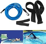 4 m Schwimmtraining-Gürtel, Schwimm-Bungee-Trainings-Seil,...