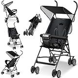 KIDIZ® Kinderwagen CITY Buggy Kinderbuggy klappbar Sportwagen Faltbar 360°...