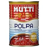 Mutti Polpa feinstes Tomatenfruchtfleisch, 100% Italienisch, 400 g