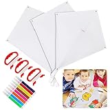 Umllpet 3 Stück Kinder Drachen, Kinderdrachen Bausätze Bastelset, DIY...