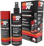 K&N Filter Reinigungskit I Öl & Reiniger I Für optimale Reinigung aller...